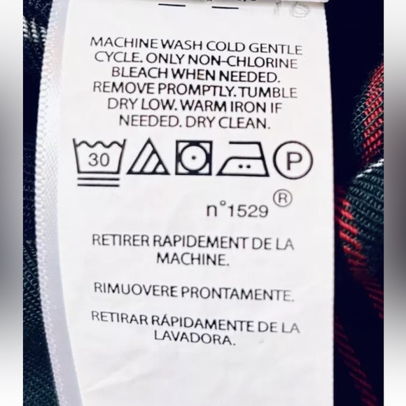 Lauren Ralph Lauren Women's Black Label Size M Tartan Plaid Button Down Shirt - Picture 6 of 11